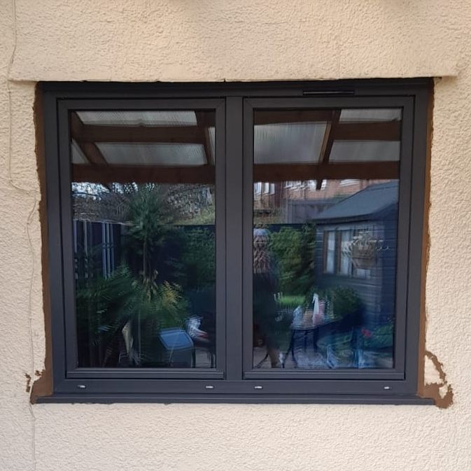 Aluplast Ideal 4000 Anthracite 1800x1460